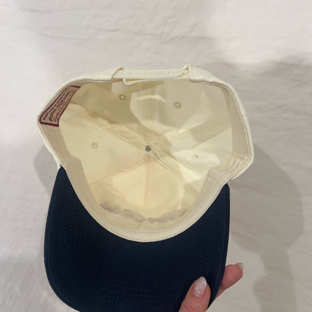 White and Blue Women's Cap - Picture 5 of 5